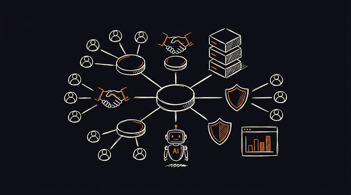 A great ecosystem is an architecture of six reinforcing layers, not a list of logos.